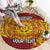 Personalised Tonga Niuatoputapu High School Round Carpet Special Kupesi Pattern