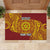 Personalised Tonga Niuatoputapu High School Rubber Doormat Special Kupesi Pattern