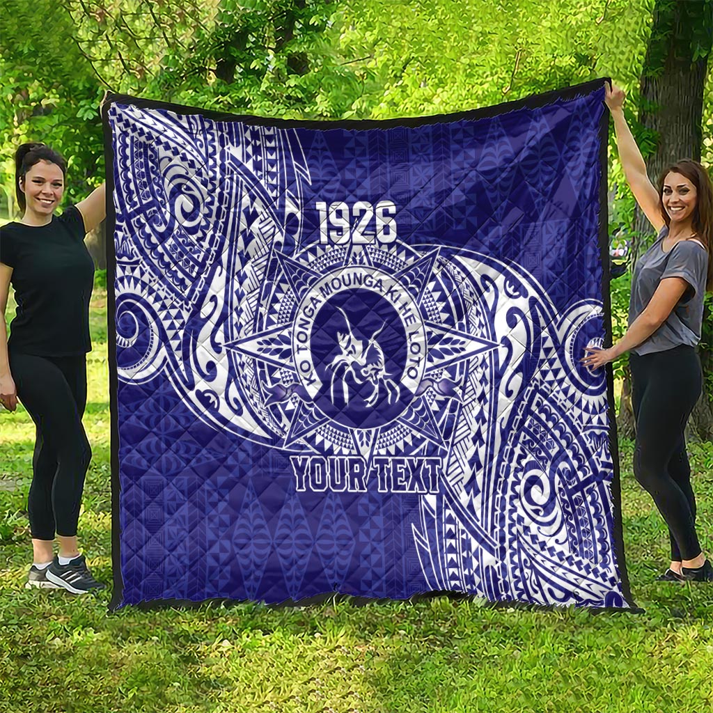 Personalised Tonga Queen Salote College Quilt Kolisi Fefine 1926 Special Kupesi Pattern LT9 - Polynesian Pride