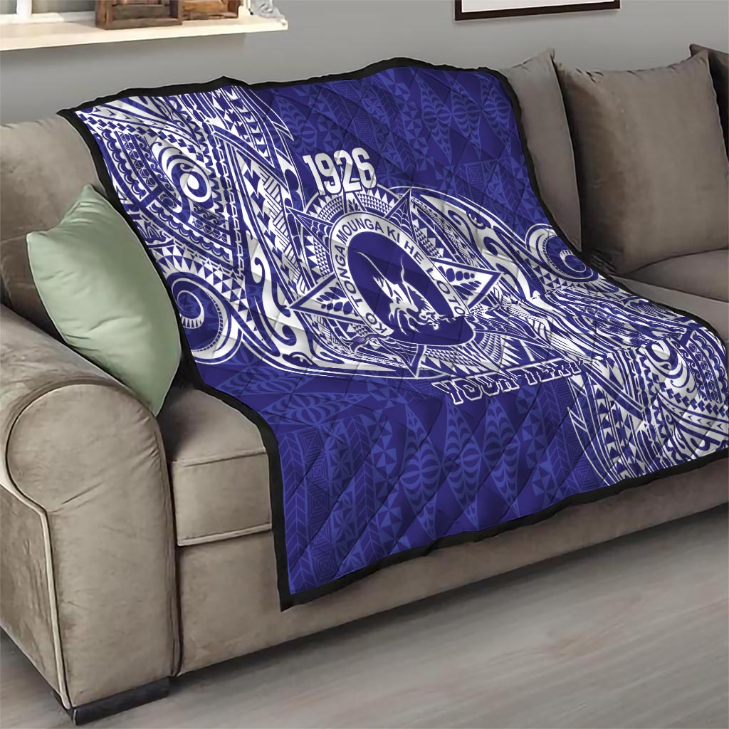 Personalised Tonga Queen Salote College Quilt Kolisi Fefine 1926 Special Kupesi Pattern LT9 - Polynesian Pride