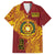 Personalised Tonga Vava'u High School Family Matching Puletasi and Hawaiian Shirt Since 1985 Special Kupesi Pattern