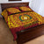 Personalised Tonga Vava'u High School Quilt Bed Set Since 1985 Special Kupesi Pattern