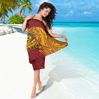 Personalised Tonga Vava'u High School Sarong Since 1985 Special Kupesi Pattern LT9 - Polynesian Pride