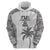 Custom Fiji Rugby Zip Hoodie History Champions World Cup 7s - White