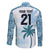 Custom Fiji Rugby Family Matching Long Sleeve Bodycon Dress and Hawaiian Shirt History Champions World Cup 7s - Bllue