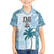 Custom Fiji Rugby Family Matching Tank Maxi Dress and Hawaiian Shirt History Champions World Cup 7s - Bllue