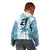 Custom Fiji Rugby Kid Hoodie History Champions World Cup 7s - Bllue