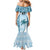 Custom Fiji Rugby Mermaid Dress History Champions World Cup 7s - Bllue