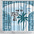 Custom Fiji Rugby Shower Curtain History Champions World Cup 7s - Bllue