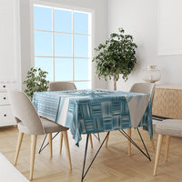 Custom Fiji Rugby Tablecloth History Champions World Cup 7s - Bllue LT9 - Polynesian Pride