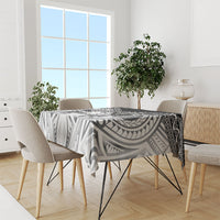 Custom Rugby New Zealand Black Fern Tablecloth Niho Taniwha Inspired LT9 - Polynesian Pride