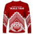 Tonga Rugby Long Sleeve Shirt Proud Tongan Ngatu Kupesi World Cup 2023 No1 LT9 - Polynesian Pride