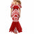 Custom Tonga Rugby Mermaid Dress Proud Tongan Ngatu Kupesi World Cup 2023 No1 LT9 - Polynesian Pride