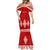 Custom Tonga Rugby Mermaid Dress Proud Tongan Ngatu Kupesi World Cup 2023 No1 LT9 - Polynesian Pride