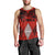 Tonga Rugby Men Tank Top Proud Tongan Ngatu Kupesi World Cup 2023 No2 LT9 - Polynesian Pride