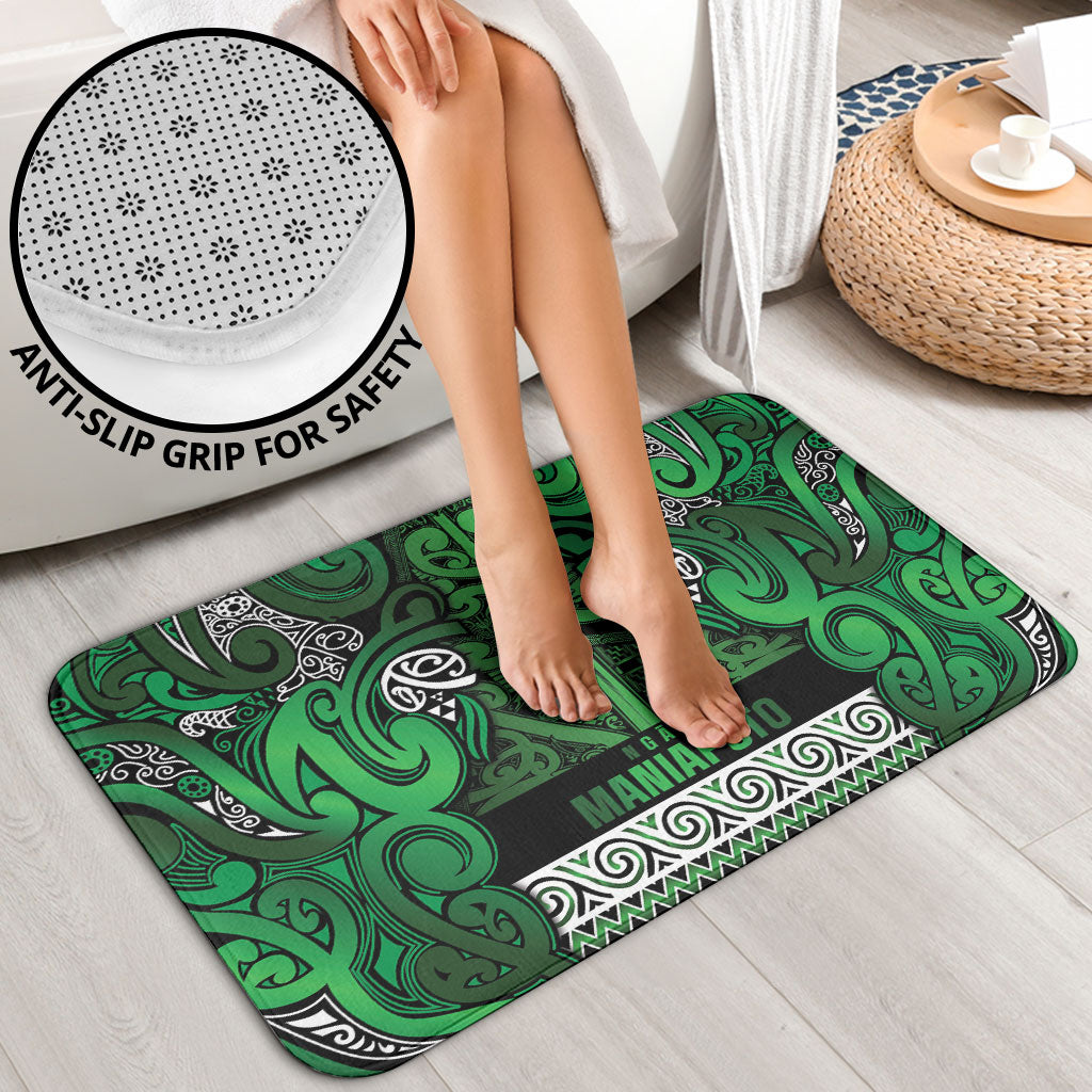 Aotearoa Iwi Ngati Maniapoto Bathroom Set Maori Wharenui House Tribal Pattern LT9 - Polynesian Pride