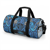 Aotearoa Iwi Ngati Porou Duffle Bag Maori Wharenui House Tribal Pattern LT9 - Polynesian Pride