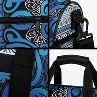 Aotearoa Iwi Ngati Porou Duffle Bag Maori Wharenui House Tribal Pattern LT9 - Polynesian Pride