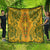 Africa Dashiki Quilt African Tribal Art Mixed Polynesian Tattoo Gold Color Unique LT9 - Polynesian Pride