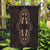 Africa Dashiki Garden Flag African Tribal Art Mixed Polynesian Tattoo Red Color Unique LT9 Garden Flag Red - Polynesian Pride