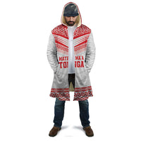 Custom Mate Ma'a Tonga Heritage Cloak Pacific Tribal Rugby White Edition LT9 - Polynesian Pride