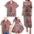 Aotearoa Kowhaiwhai Taniko Patchwork Motifs Family Matching Puletasi and Hawaiian Shirt