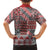 Aotearoa Kowhaiwhai Taniko Patchwork Motifs Family Matching Summer Maxi Dress and Hawaiian Shirt