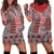 Aotearoa Kowhaiwhai Taniko Patchwork Motifs Hoodie Dress