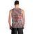 Aotearoa Kowhaiwhai Taniko Patchwork Motifs Men Tank Top