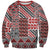 Aotearoa Kowhaiwhai Taniko Patchwork Motifs Sweatshirt