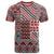 Aotearoa Kowhaiwhai Taniko Patchwork Motifs T Shirt