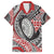 Aotearoa Maori Rugby Tribal Tattoo Family Matching Tank Maxi Dress and Hawaiian Shirt Kowhaiwhai Taniko Patchwork Motifs