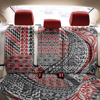 Aotearoa Maori Tribal Tattoo Back Car Seat Cover Kowhaiwhai Taniko Patchwork Motifs LT9 - Polynesian Pride