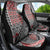 Aotearoa Maori Tribal Tattoo Car Seat Cover Kowhaiwhai Taniko Patchwork Motifs