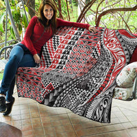 Aotearoa Maori Tribal Tattoo Quilt Kowhaiwhai Taniko Patchwork Motifs LT9 - Polynesian Pride