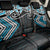 Blue Aotearoa Tukutuku Manawa Tapu Back Car Seat Cover Ta Moko Toi Maori