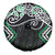 Green Aotearoa Tukutuku Manawa Tapu Spare Tire Cover Ta Moko Toi Maori