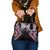 Pink Aotearoa Tukutuku Manawa Tapu Shoulder Handbag Ta Moko Toi Maori