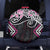 Pink Aotearoa Tukutuku Manawa Tapu Spare Tire Cover Ta Moko Toi Maori