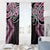 Pink Aotearoa Tukutuku Manawa Tapu Window Curtain Ta Moko Toi Maori