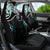 Turquoise Aotearoa Tukutuku Manawa Tapu Car Seat Cover Ta Moko Toi Maori