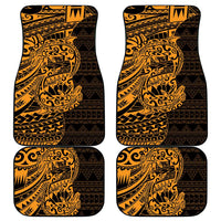 Gold Couple Dolphins Maori Polynesian Style Car Mats LT9 - Polynesian Pride