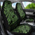 Green Couple Dolphins Maori Polynesian Style Car Seat Cover