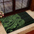 Green Couple Dolphins Maori Polynesian Style Rubber Doormat