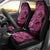 Pink Couple Dolphins Maori Polynesian Style Car Seat Cover