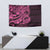 Pink Couple Dolphins Maori Polynesian Style Tapestry