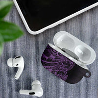Purple Couple Dolphins Maori Polynesian Style AirPods Case LT9 - Polynesian Pride