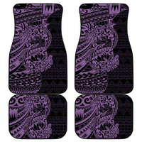 Purple Couple Dolphins Maori Polynesian Style Car Mats LT9 - Polynesian Pride