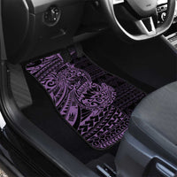 Purple Couple Dolphins Maori Polynesian Style Car Mats LT9 - Polynesian Pride