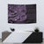 Purple Couple Dolphins Maori Polynesian Style Tapestry